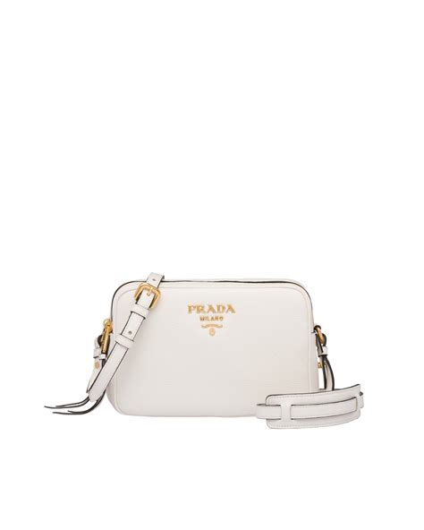 prada white cross body bag|authentic Prada crossbody.